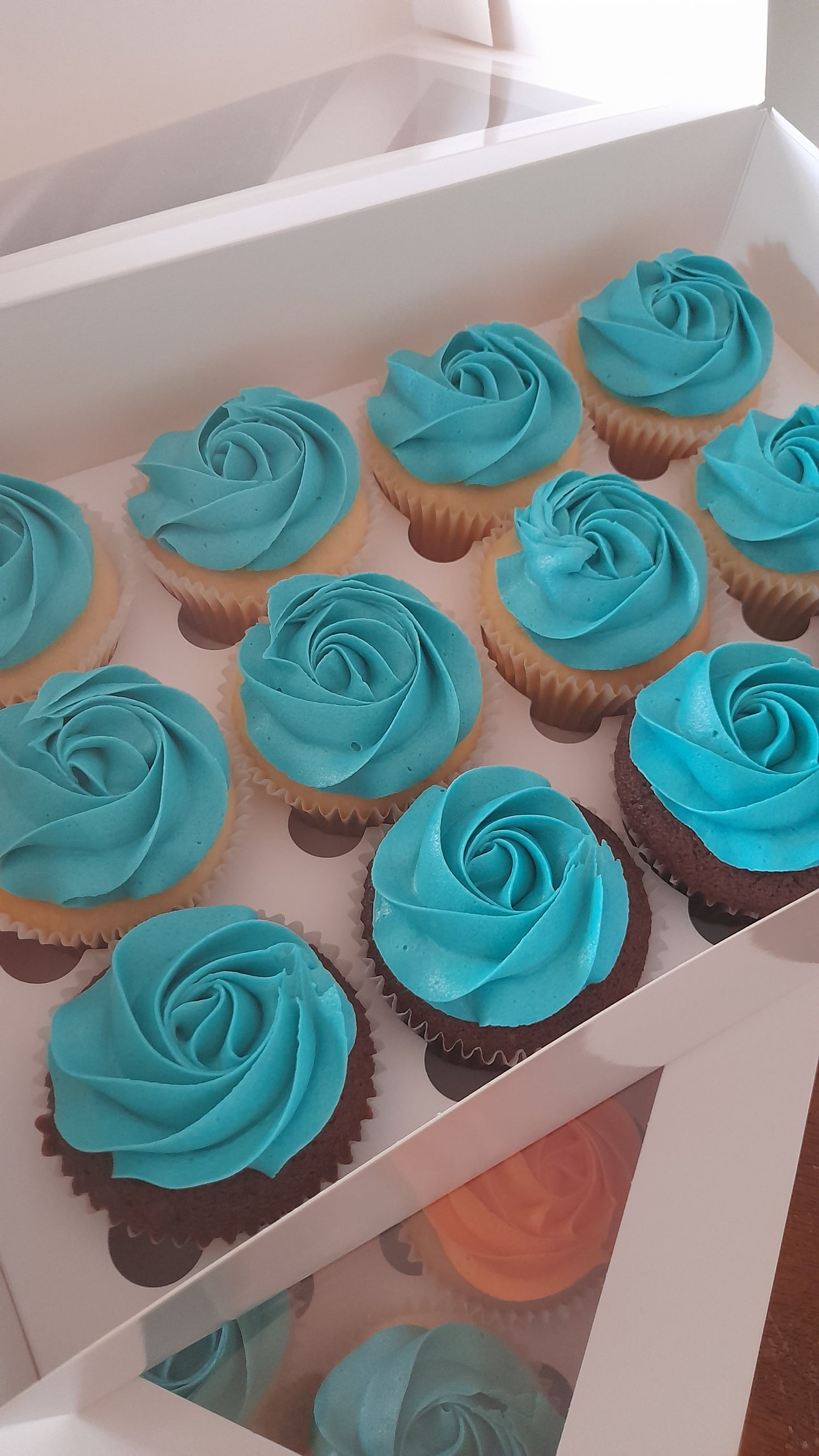 Custom Cupcakes Coloured
