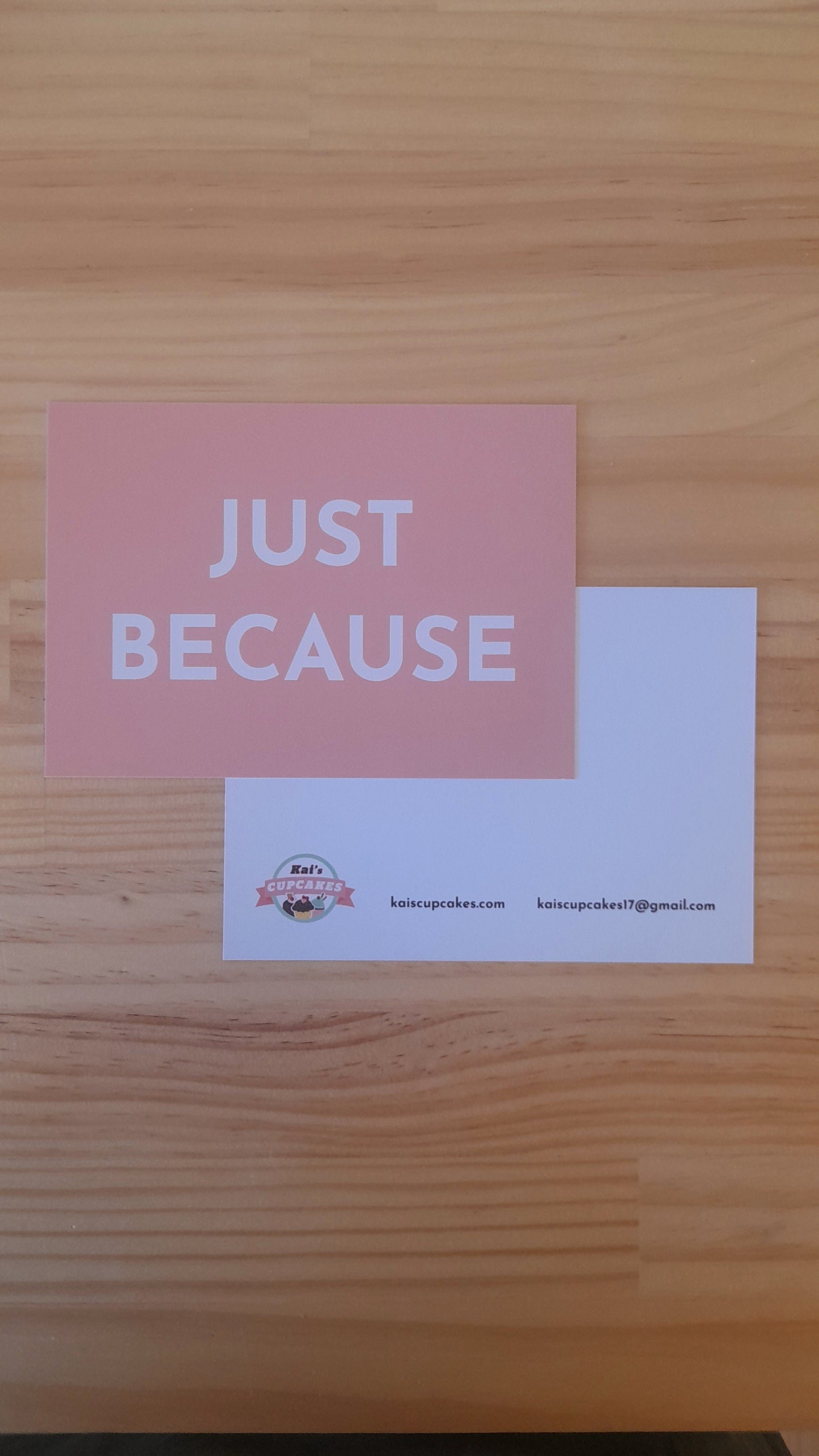 Just Because Postcard