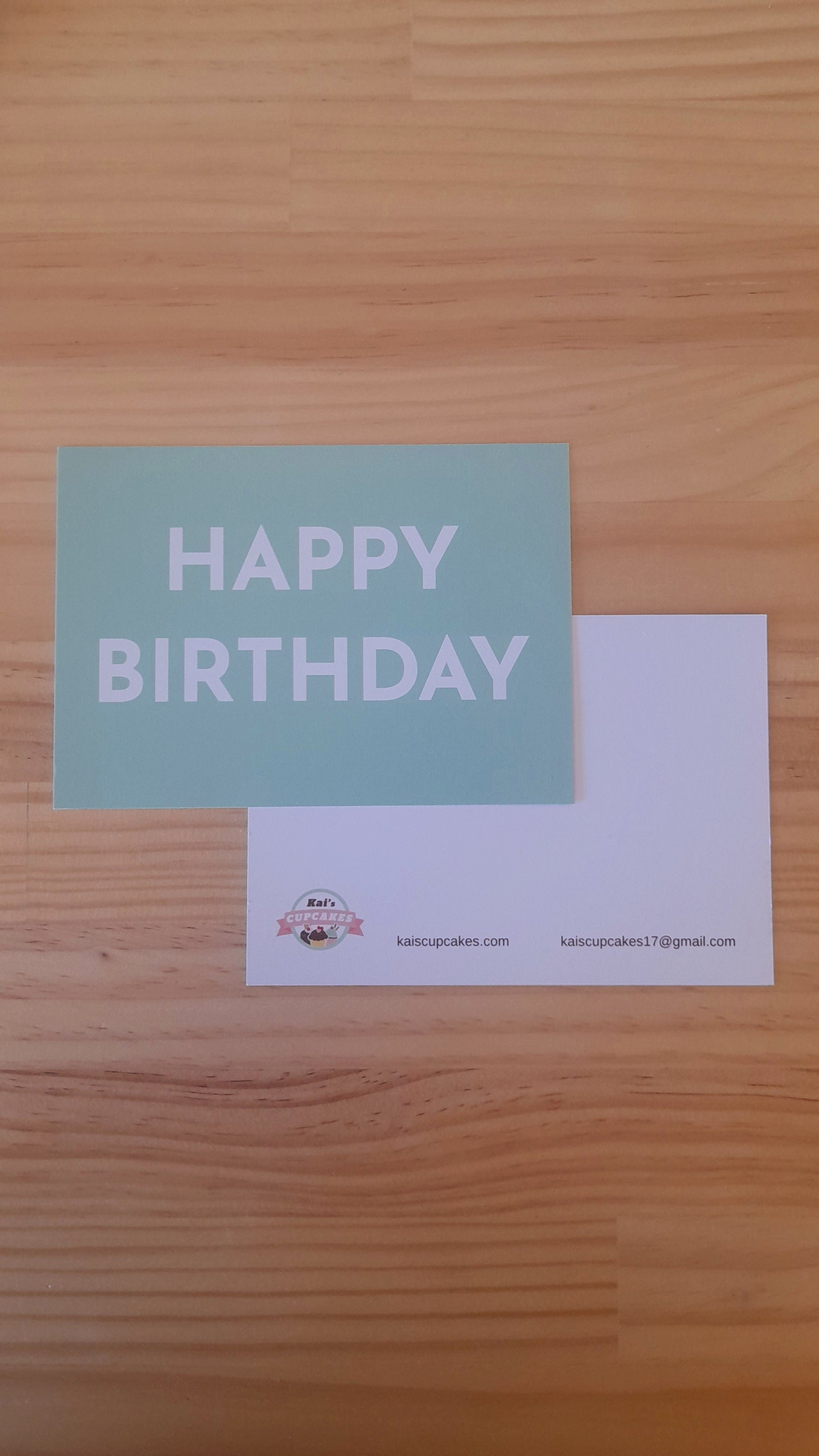 Happy Birthday Postcard Mint