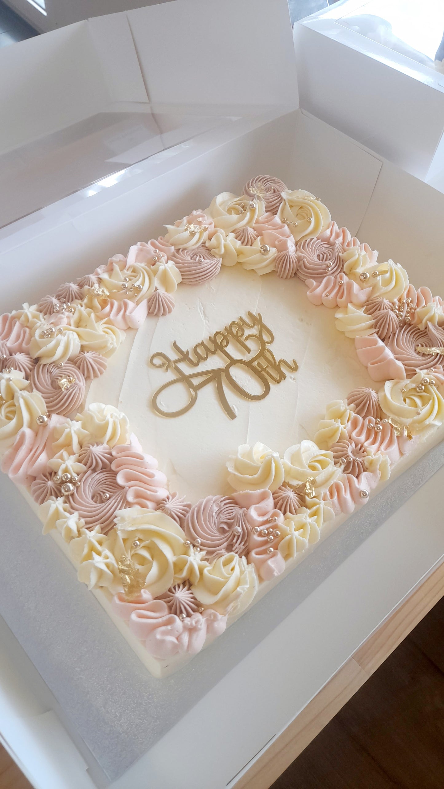 Slab cakes