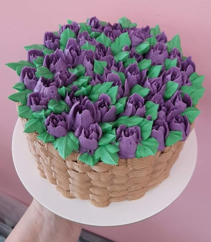 CELEBRATION CAKES Floral Basket