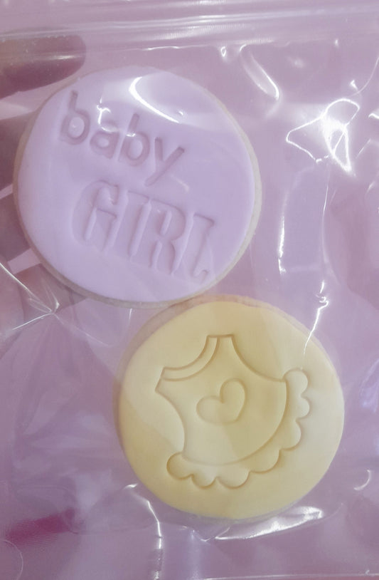 Baby GIRL 2 PK Sugar Cookies
