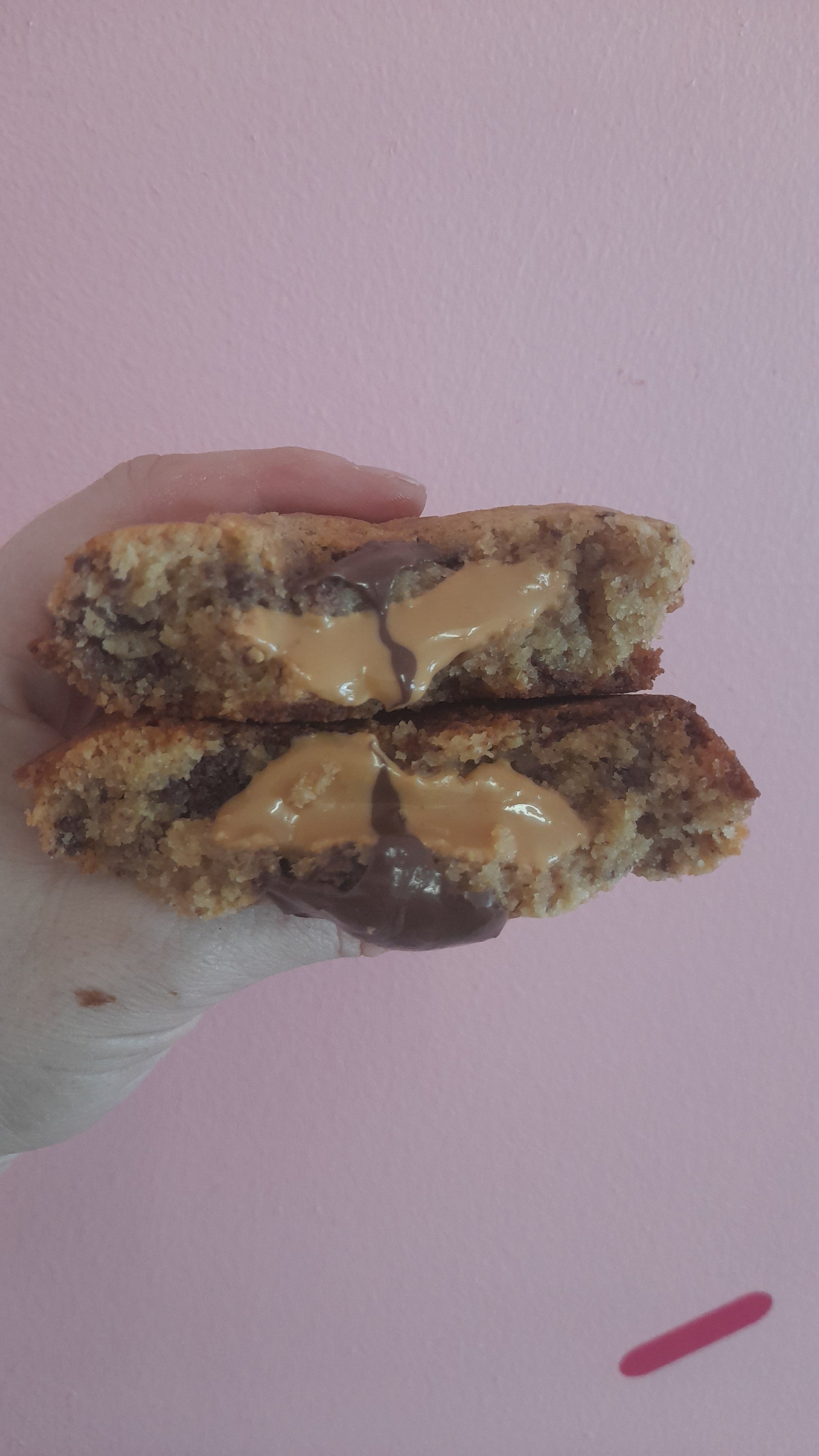 peanut butter, Cookie, Chunky