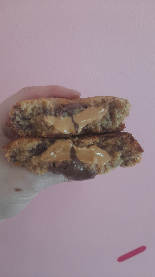 peanut butter, Cookie, Chunky