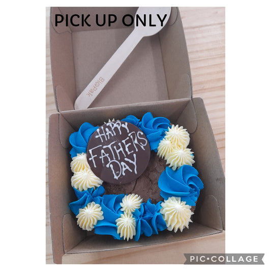 FATHER'S DAY Brownie with buttercream