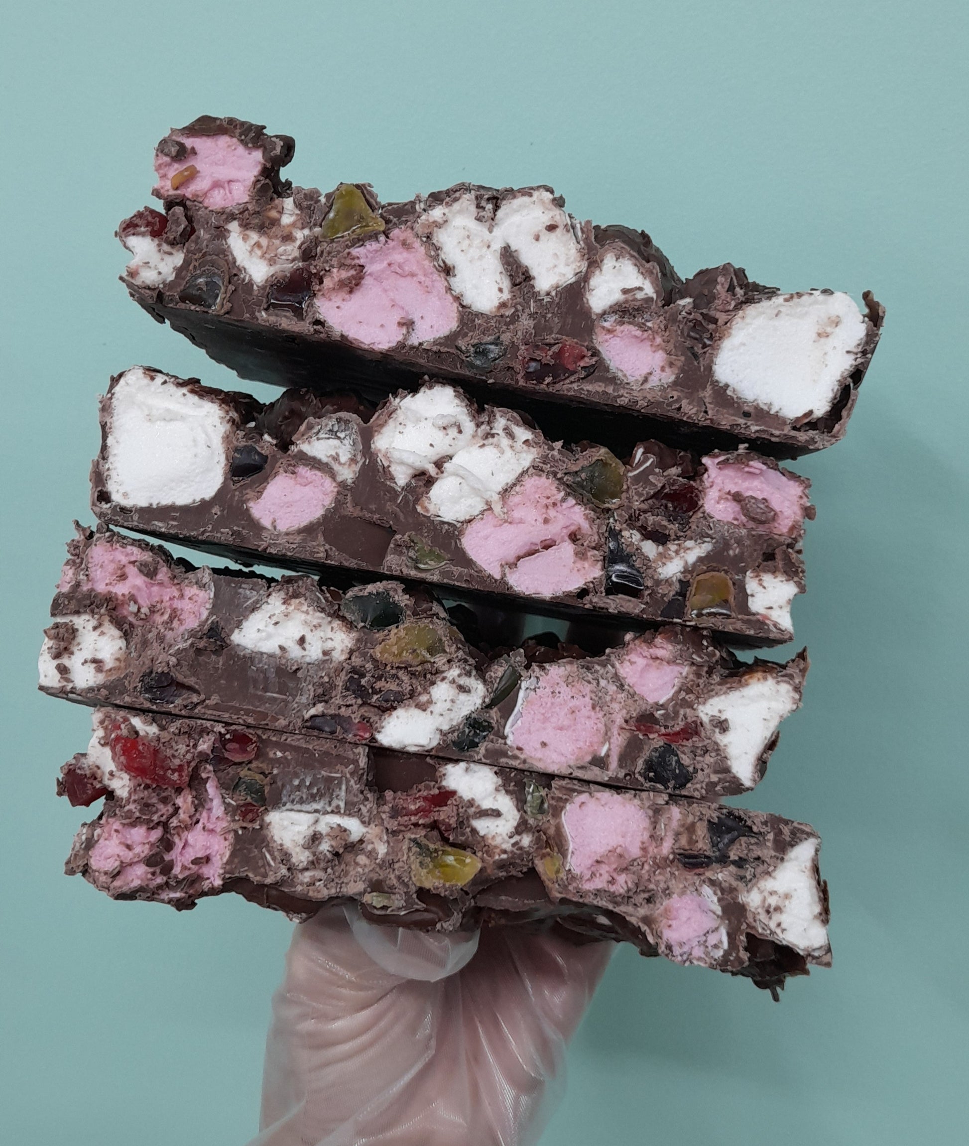 rockyroad lollies chocolate