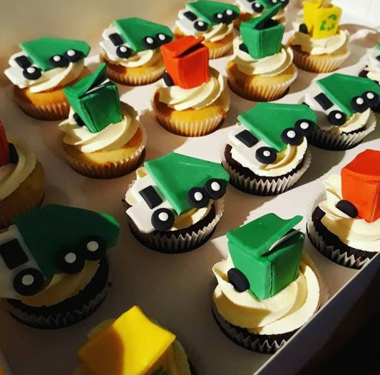 cupcakes, bins, trucks, Adelaide 