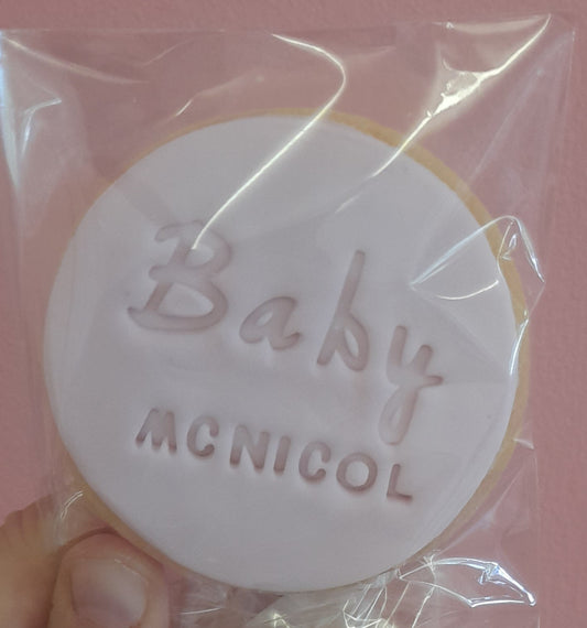 Baby Name Sugar Cookie