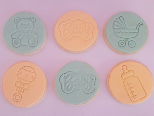 sugar cookie baby neutral Adelaide Huntfield Heights gender baby shower