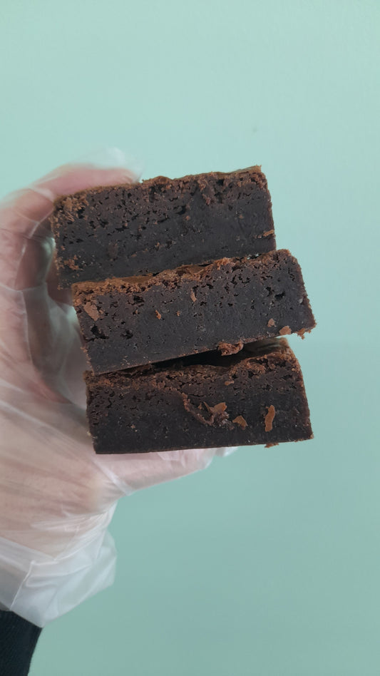 chocolate brownie fudgy