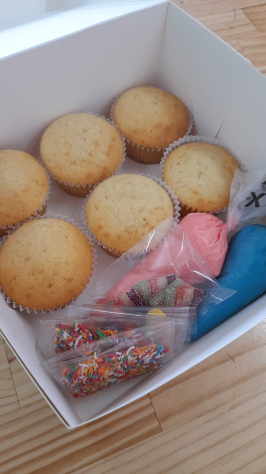 CUPCAKES 6PK Adelaide Huntfield HEIGHTS DIY Kits buttercream