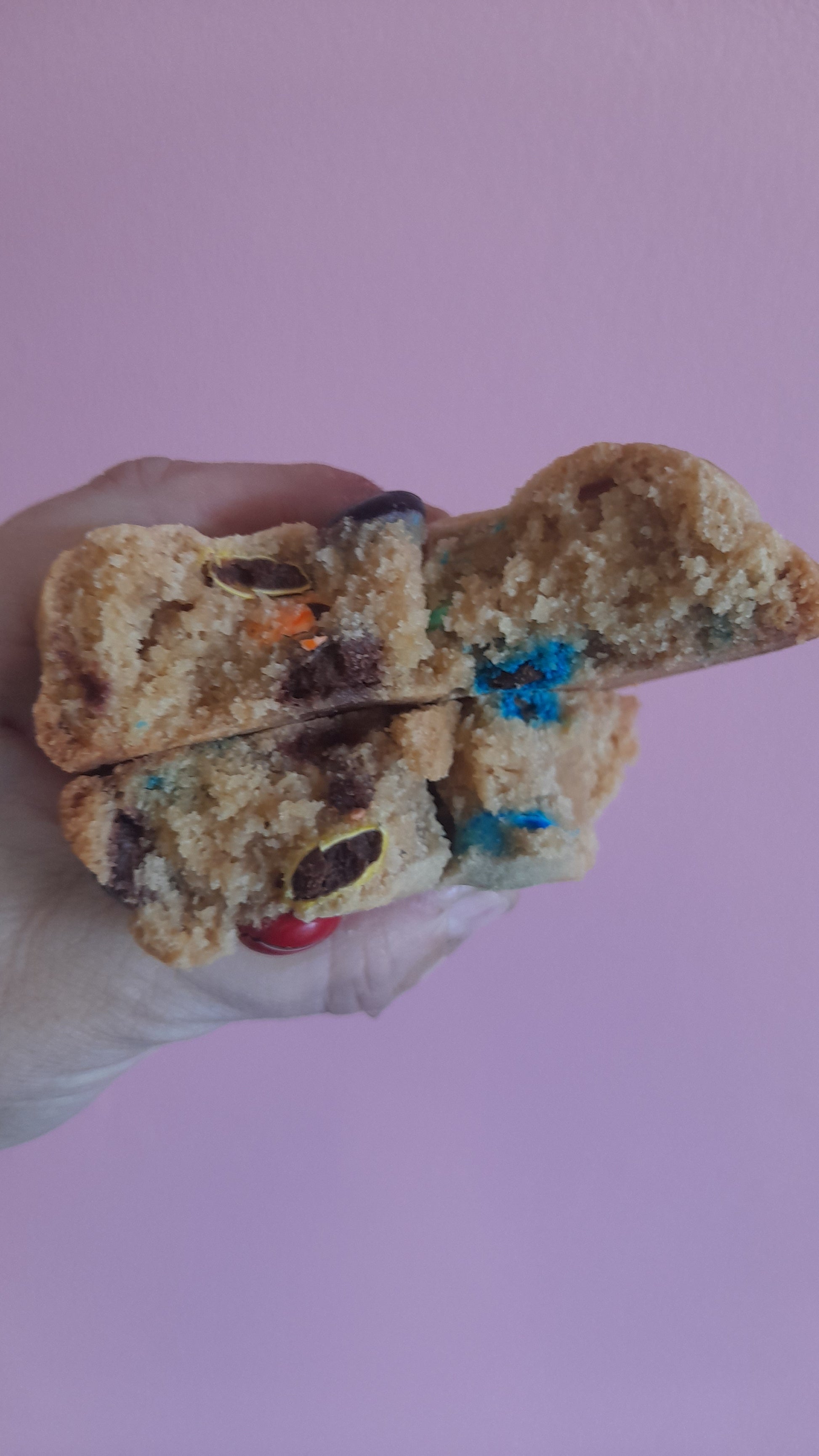 cookie chunky M&M