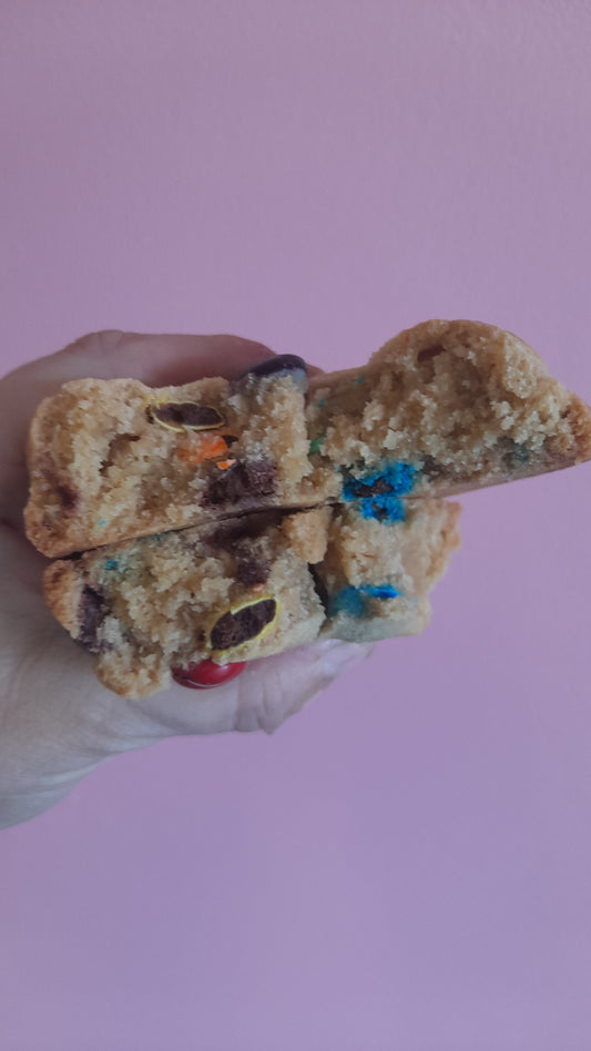 cookie chunky M&M