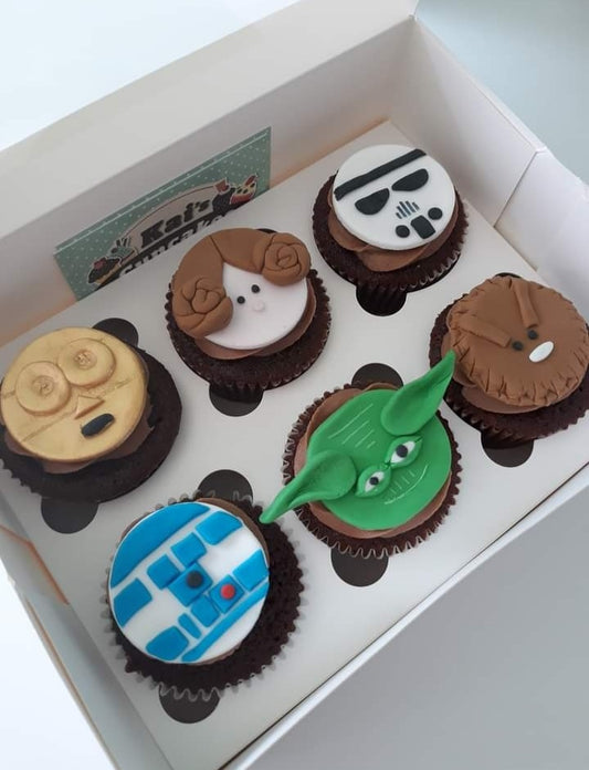 cupcakes starwars yoda R2D2 Trooper huntfield heights adelaide